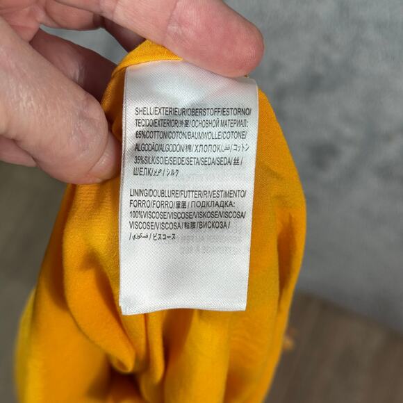 Farm Rio Mini Cashew Short Sleeve Smocked Maxi Dress XS - Picture 10 of 12